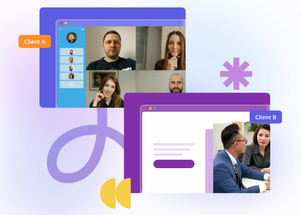 QHRM HR consulting team working with client on HR strategy