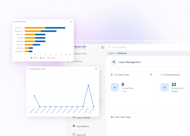 What is Leave Management illustration