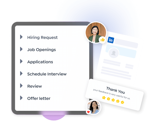 QHRM team members collaborating in the office