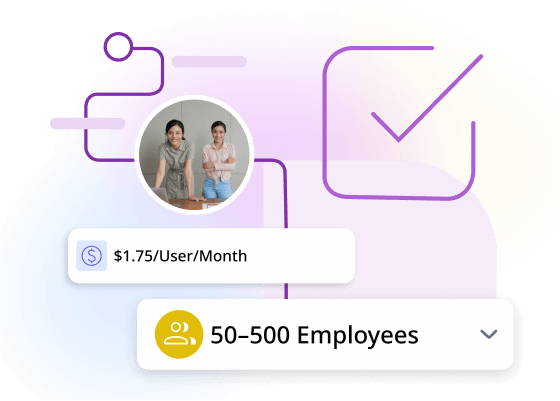 Team using QHRM platform