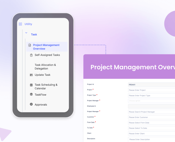 QHRM Work & Taskflow Mobile App